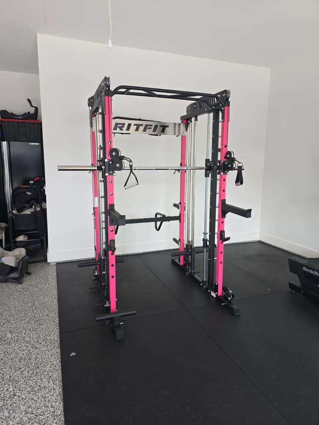 Home Gym Power Cage Setup