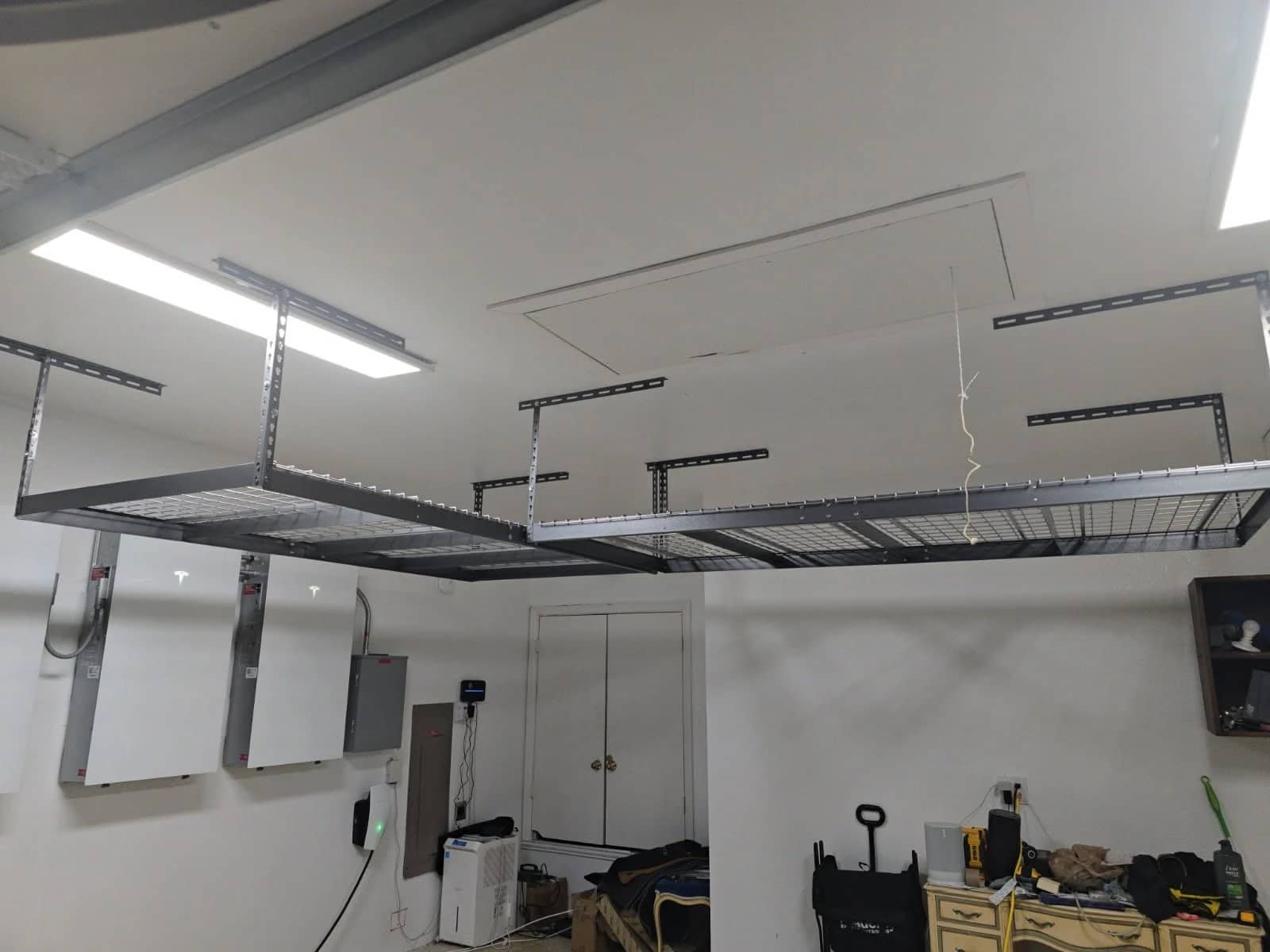 Garage Storage Rack Installation